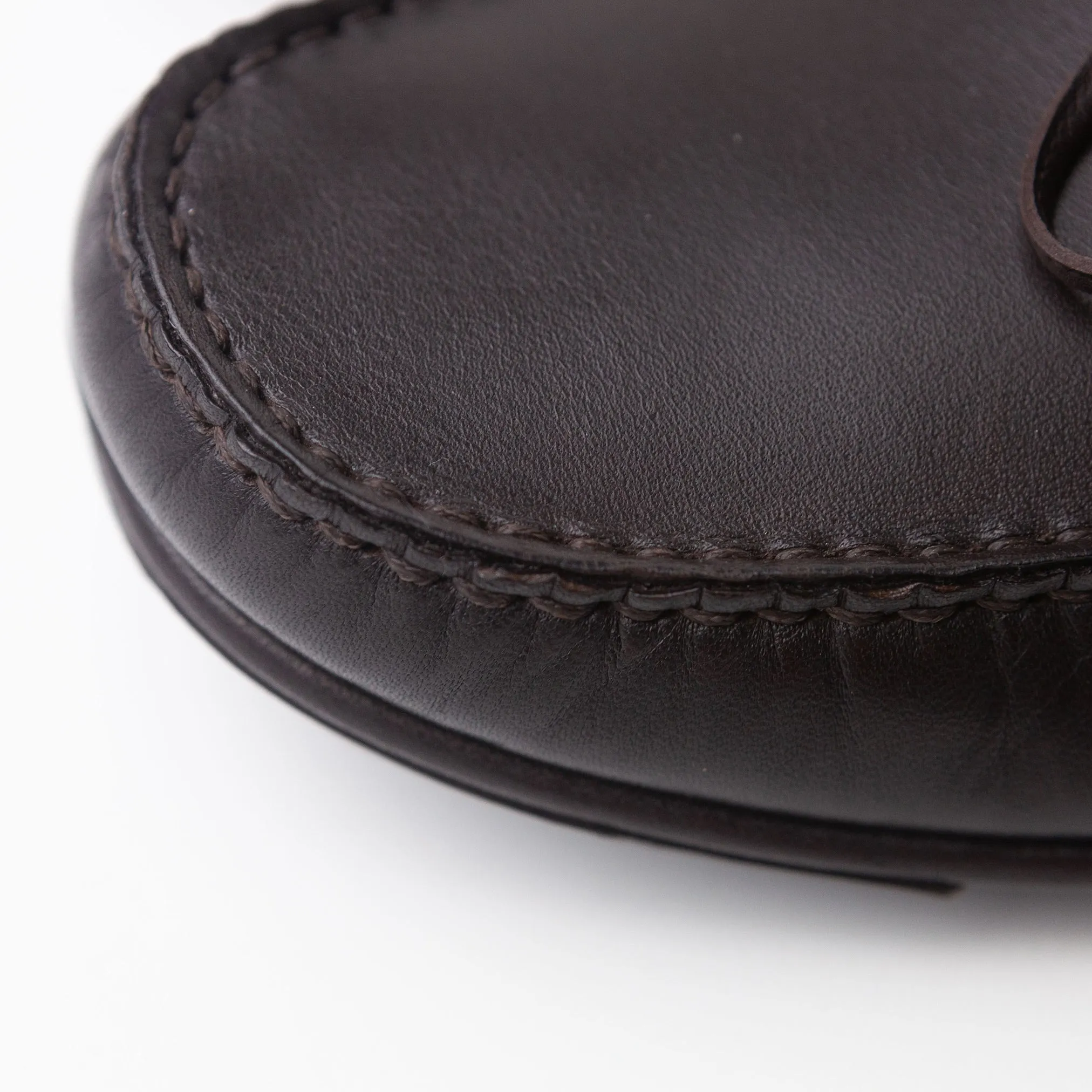 Brown Leather Moccasins #690