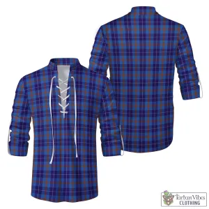 Bryson Tartan Men's Scottish Traditional Jacobite Ghillie Kilt Shirt