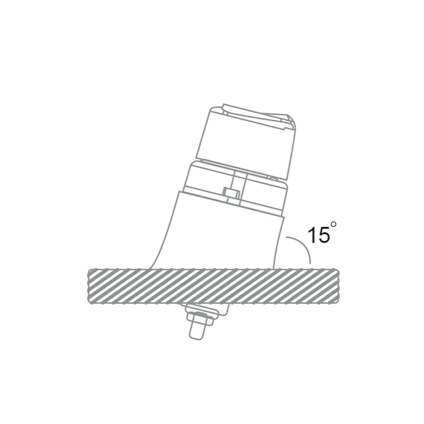 Camcleat (rotte) pute/pute 15° | Mestere