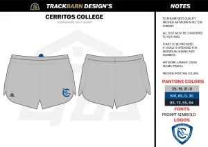 Cerritos-- Youth Split Track Short