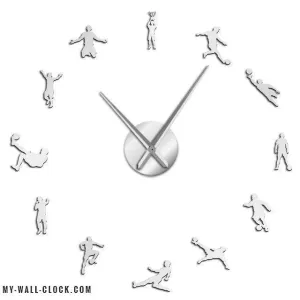 Clock stickers Soccer