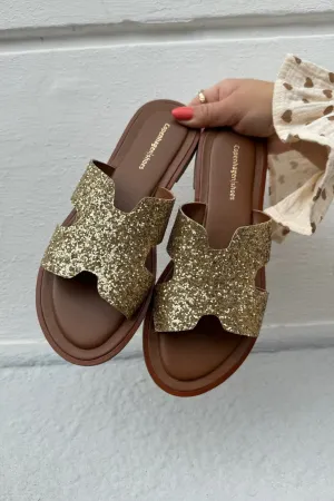 Copenhagen Shoes - Ivy - 013 Gold Glitter