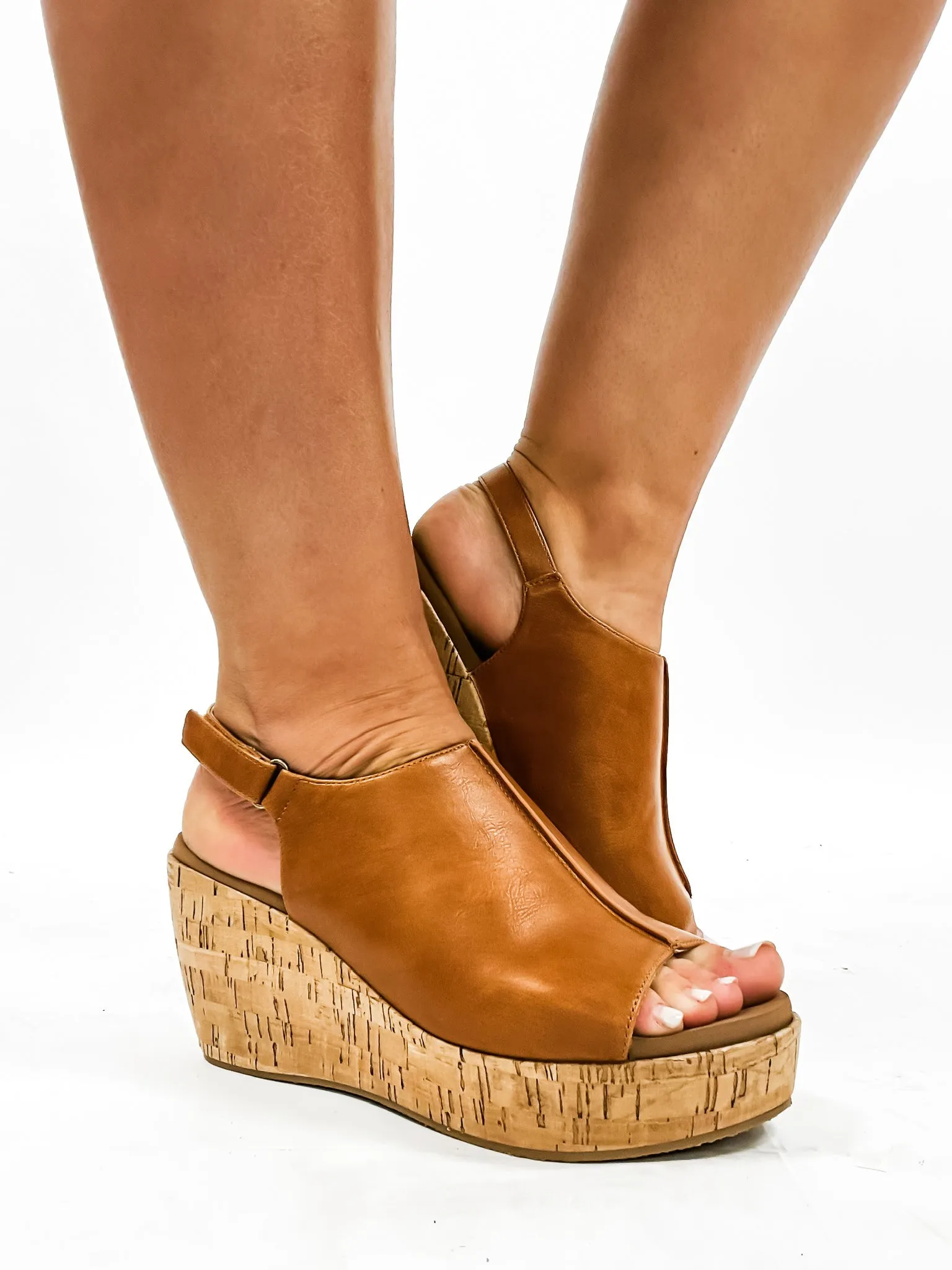 Corky's Cognac Weekend Plans Sandals