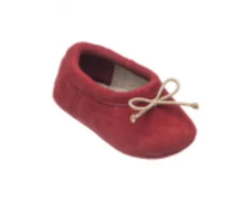 Crib Ali Flat - Suede Red