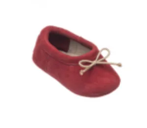 Crib Ali Flat - Suede Red