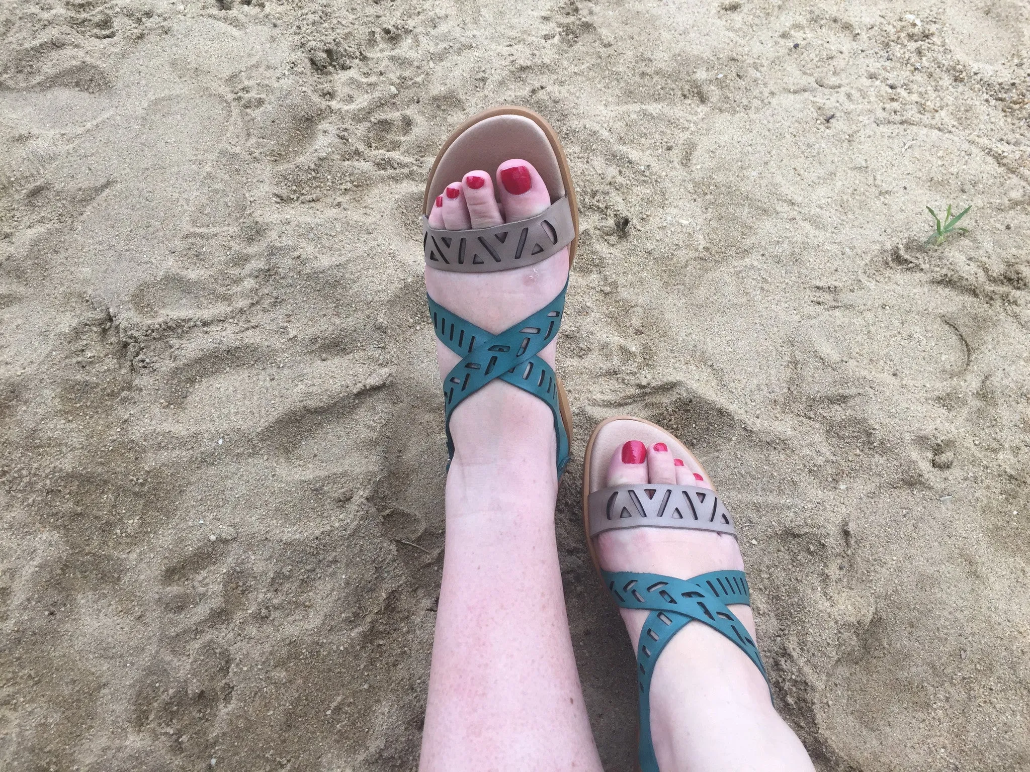 Cross Over Flat Sandals MADE IN SPAIN