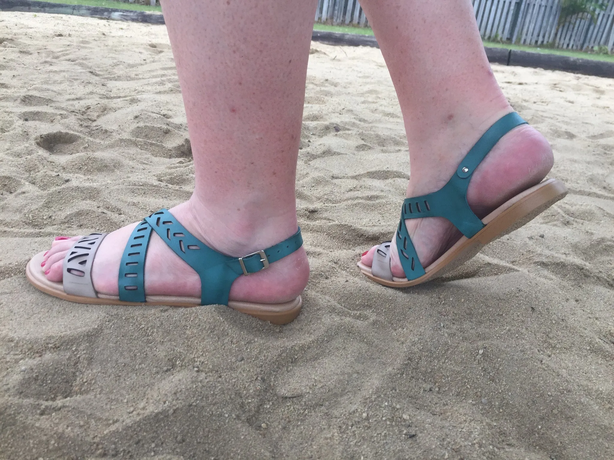 Cross Over Flat Sandals MADE IN SPAIN