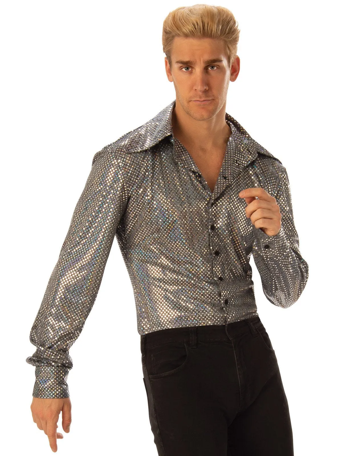 Disco Boogie Costume Shirt for Adults