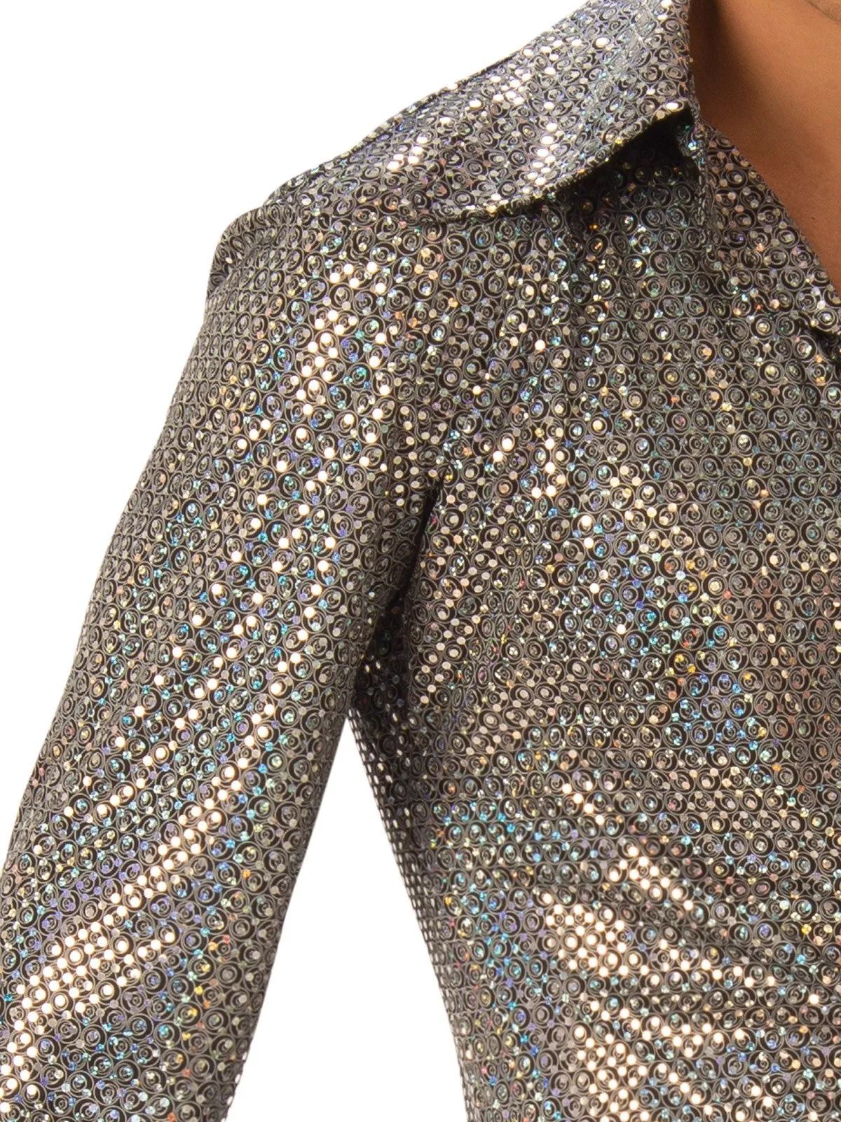Disco Boogie Costume Shirt for Adults