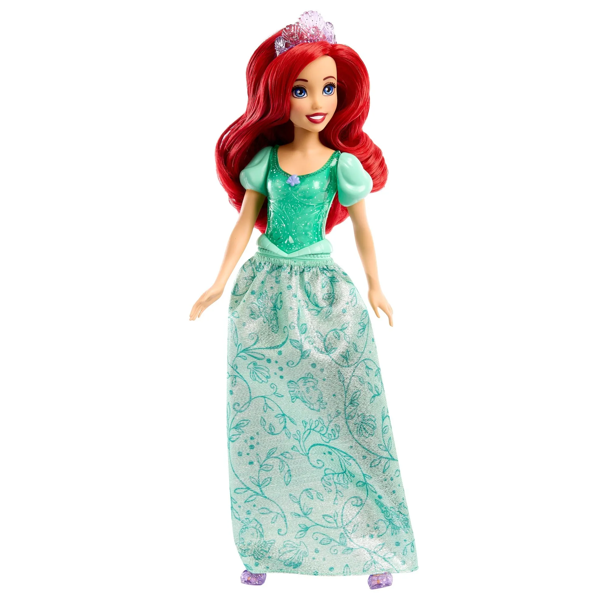 Disney Princess Ariel Posable Fashion Doll with Sparkling Clothing and Accessories for Kids Ages 3 