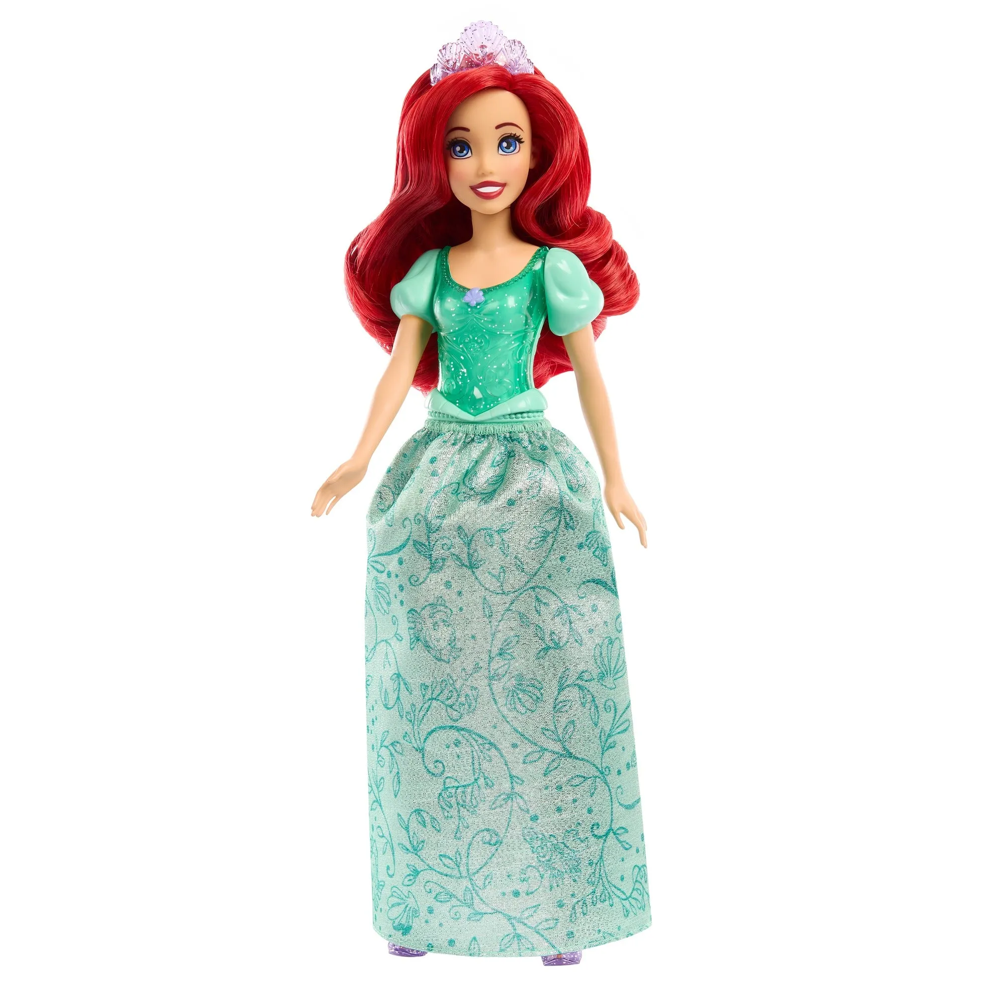 Disney Princess Ariel Posable Fashion Doll with Sparkling Clothing and Accessories for Kids Ages 3 