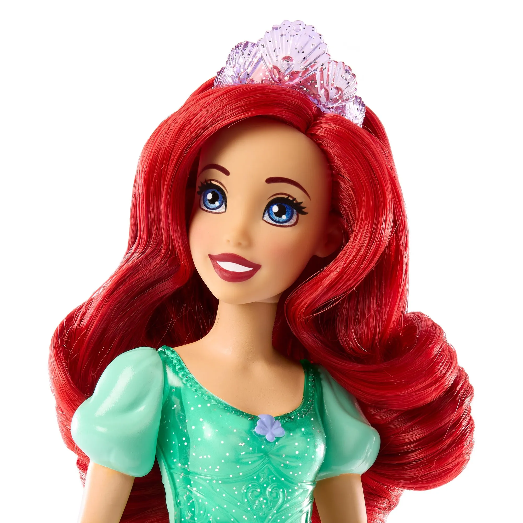 Disney Princess Ariel Posable Fashion Doll with Sparkling Clothing and Accessories for Kids Ages 3 
