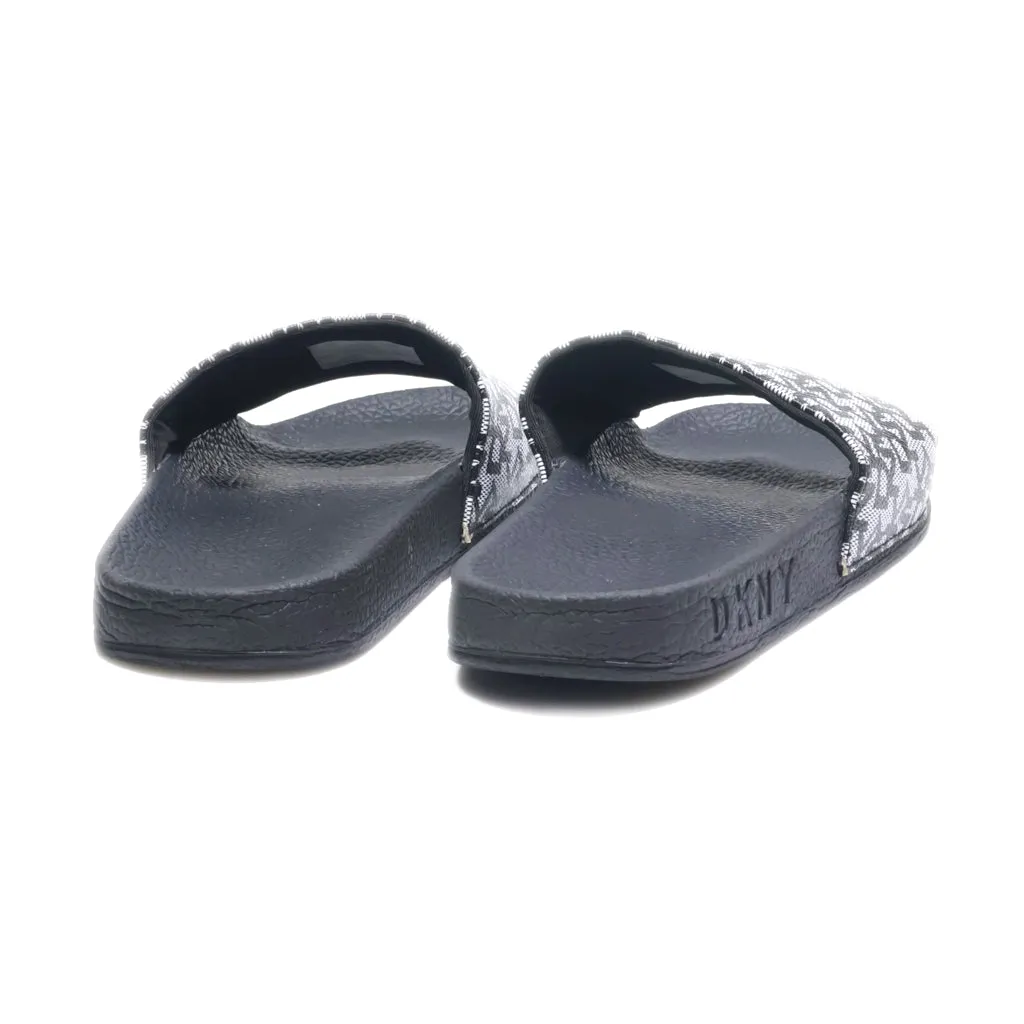 Dkny Sliders Leather Multicolour Colour For Men