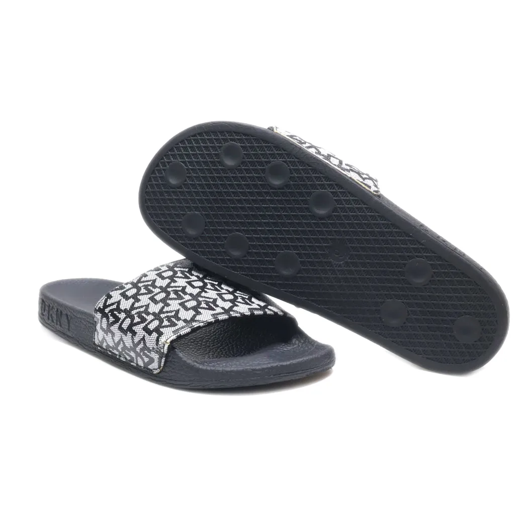 Dkny Sliders Leather Multicolour Colour For Men