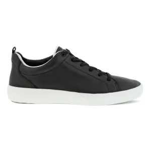 'Ecco' Men's Soft 7 Sneaker - Black / White