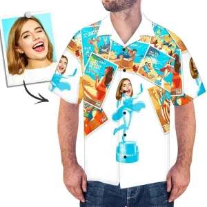 Face Hawaiian Shirt Gift For Men
