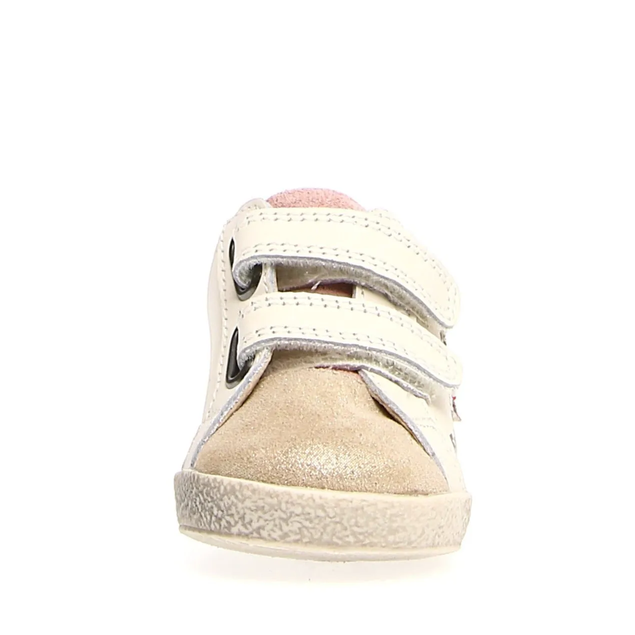 Falcotto Girl's Alnoite High VL Sneakers - Platinum/Milk