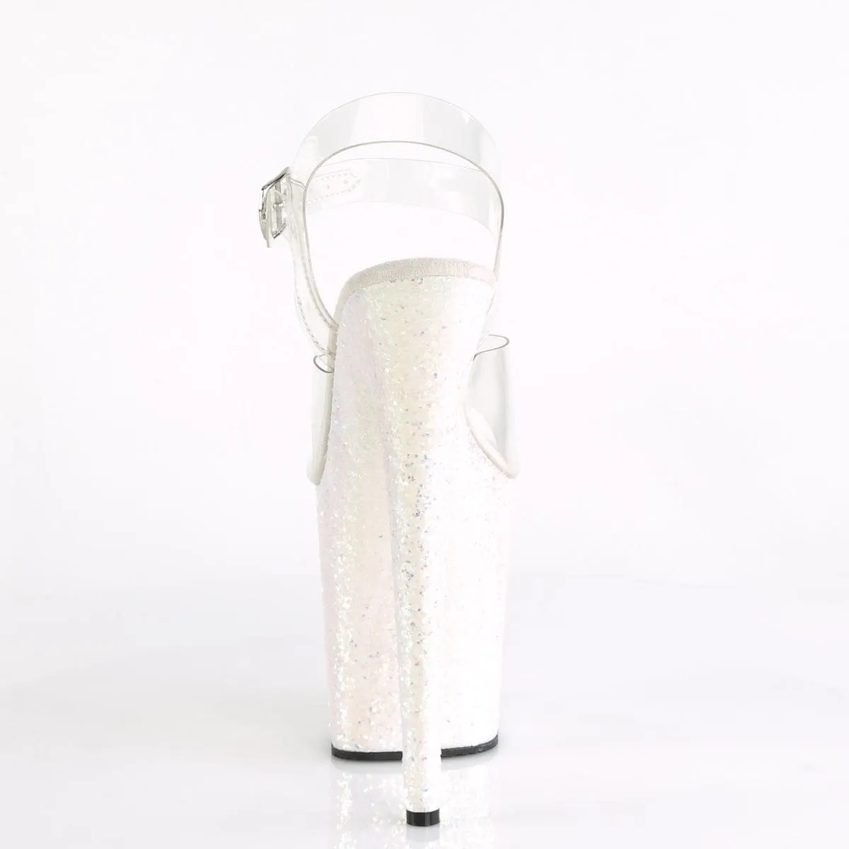 FLAMINGO-808LG Clear/Opal Multi Glitter