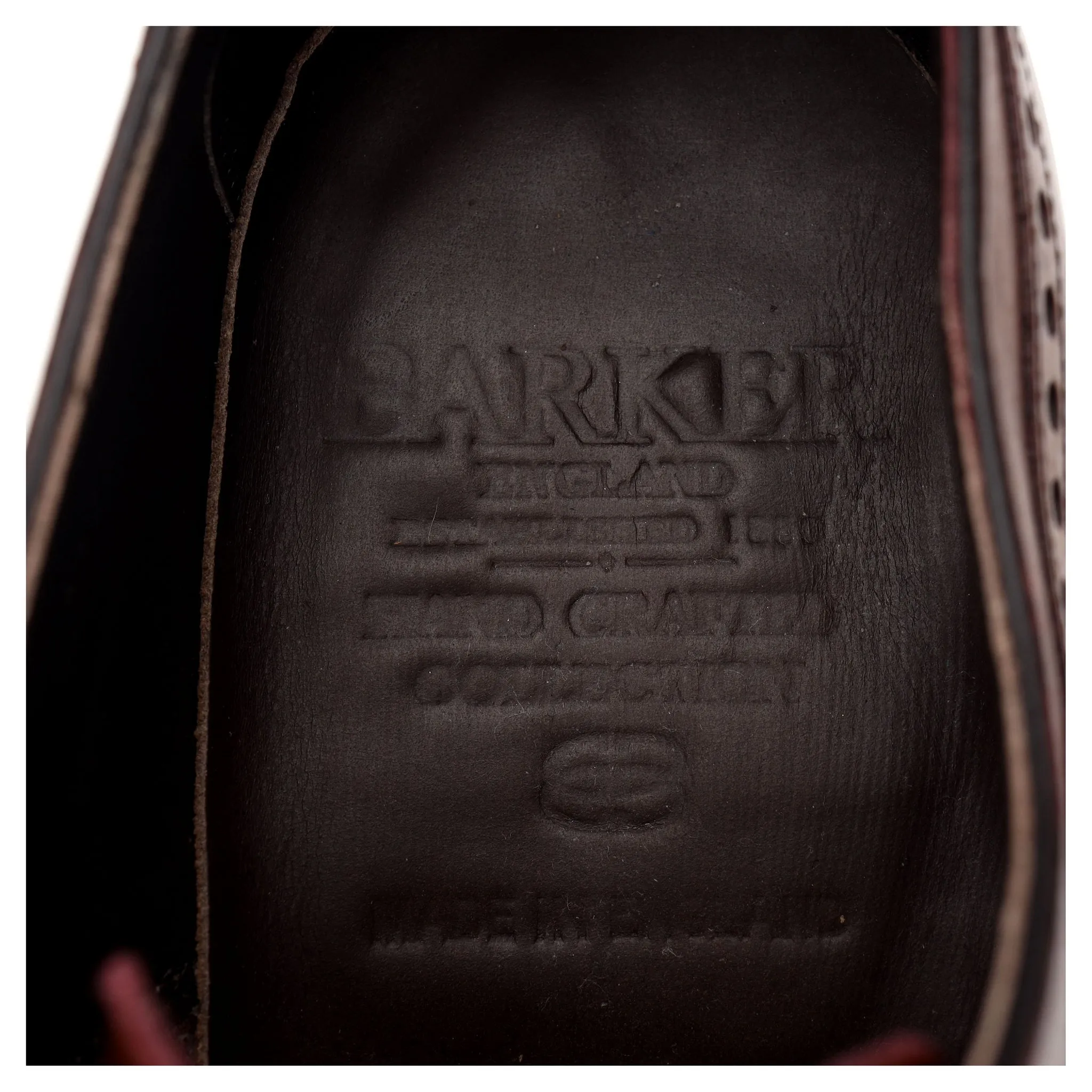 'Flore' Tan Brown Leather Oxford Brogues UK 9 G