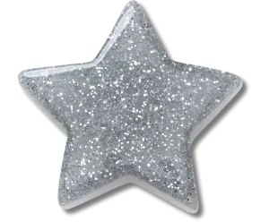 Glitter Filled Star