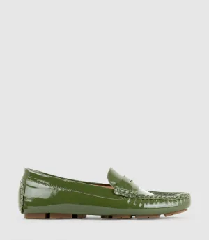 GRACEY Driving Moccasin in Grass Patent