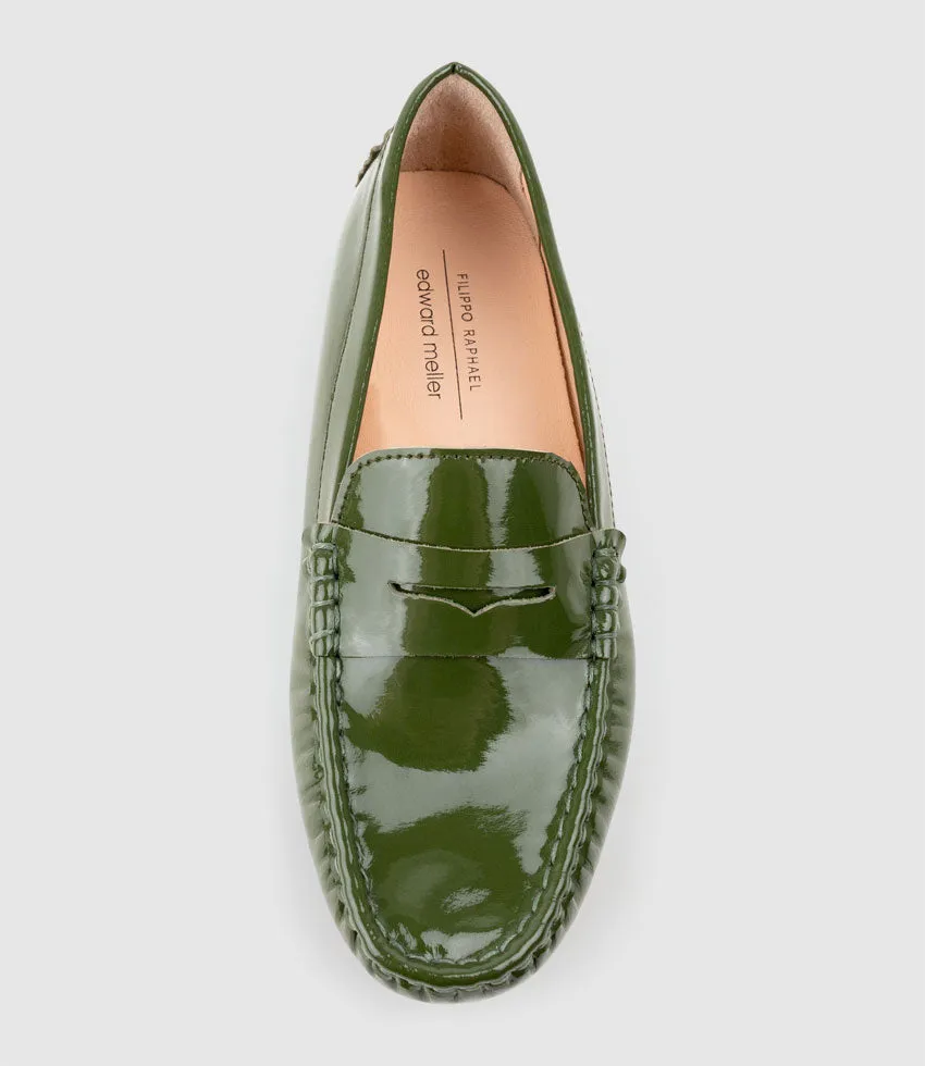 GRACEY Driving Moccasin in Grass Patent