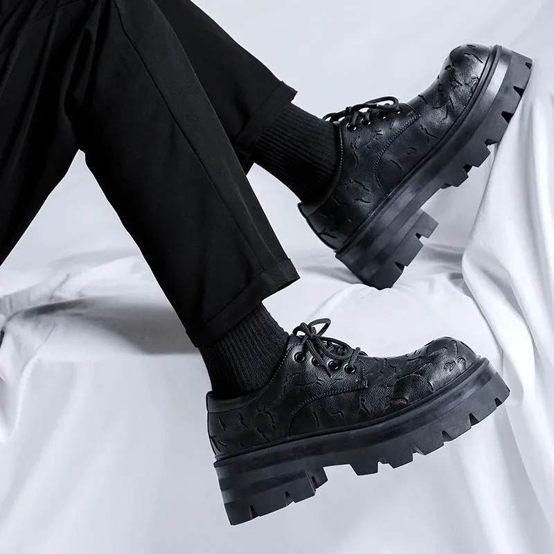 Hnzxzm Men Dress Shoes lace up oxfords Patent Leather Brogue Shoe Male Formal Party Office Shoes Men Oxfords Business Moccasins Shoes