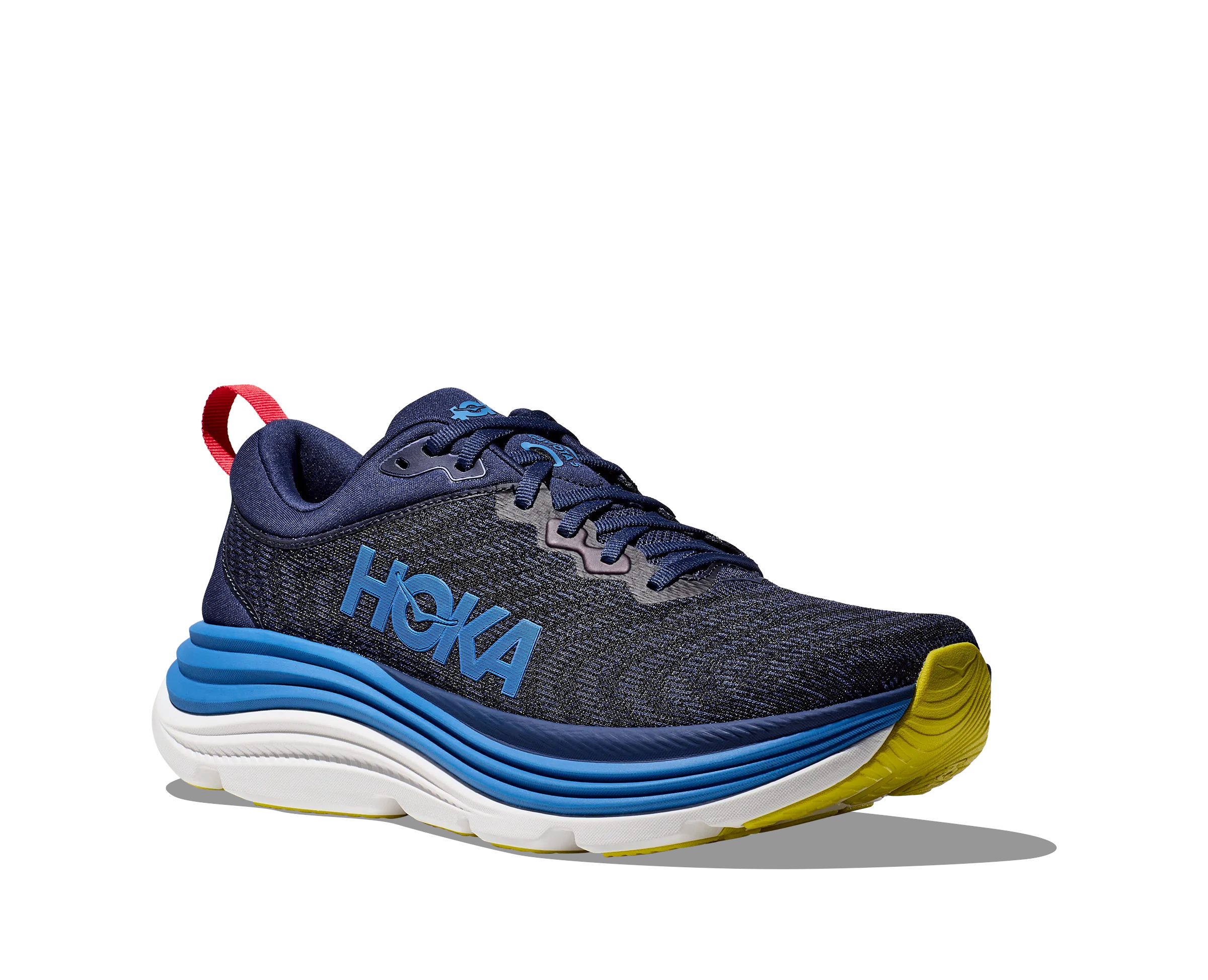 Hoka Mens Trainer Gaviota 5 Bellwether Blue/Evening Sky