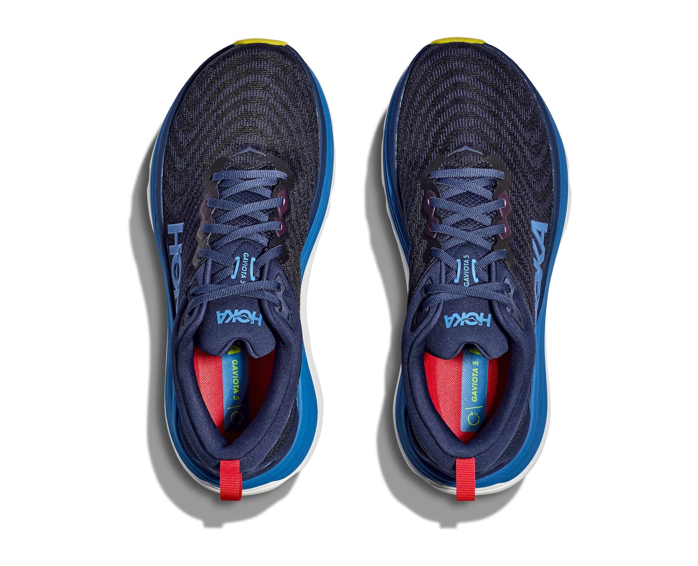 Hoka Mens Trainer Gaviota 5 Bellwether Blue/Evening Sky