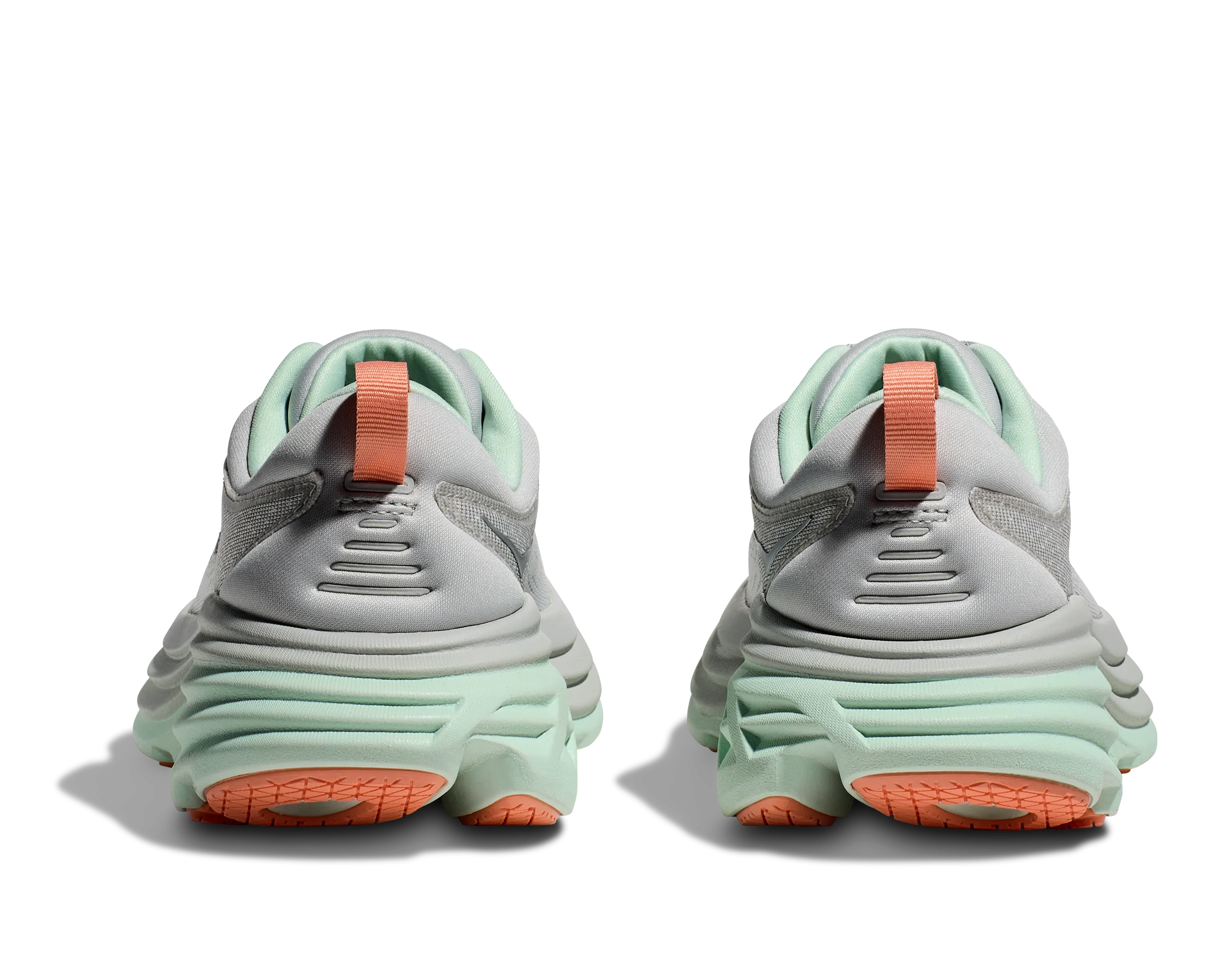 Hoka Womens Trainer Bondi 8 Stardust/Aqua Breeze