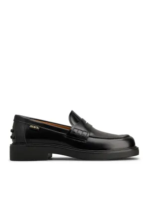 hook leather moccasins