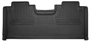 Husky Liners 2nd Seat Floor Liner X-Act Contour Plastic Black - Super Cab