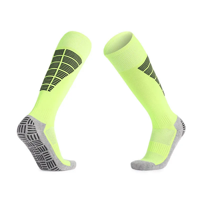 Hywell™ | Anti Slip Thick Padded  Soccer Over The Calf Socks | 1 Pair