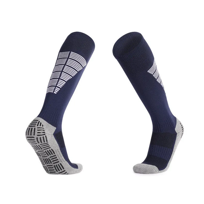 Hywell™ | Anti Slip Thick Padded  Soccer Over The Calf Socks | 1 Pair