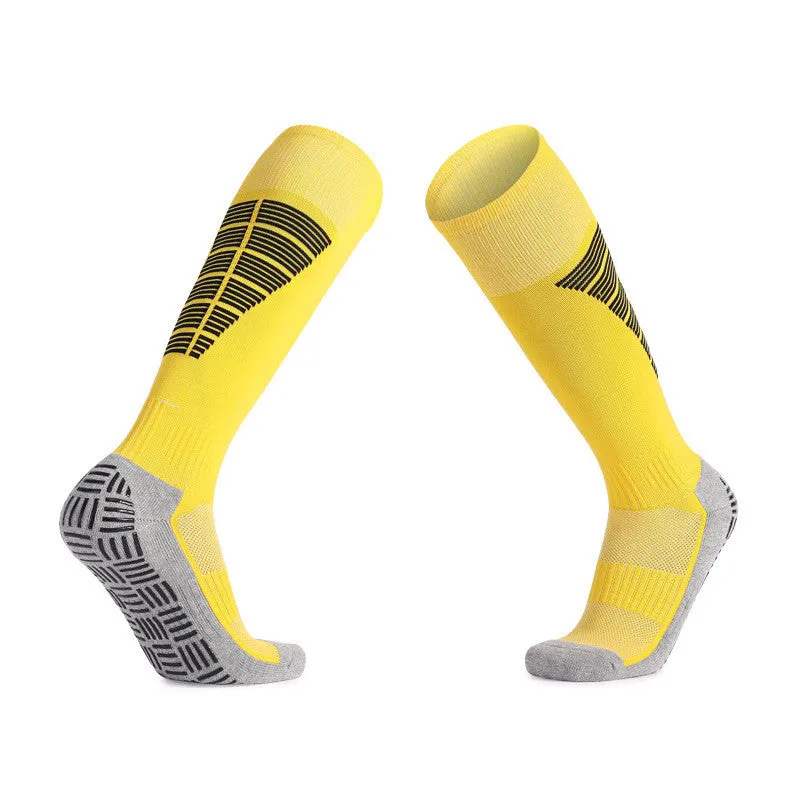 Hywell™ | Anti Slip Thick Padded  Soccer Over The Calf Socks | 1 Pair