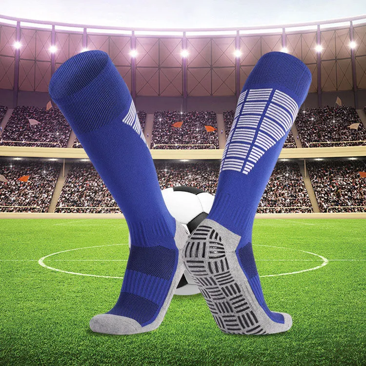 Hywell™ | Anti Slip Thick Padded  Soccer Over The Calf Socks | 1 Pair