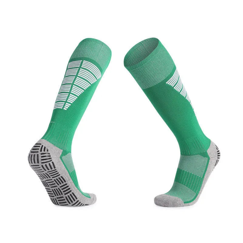 Hywell™ | Anti Slip Thick Padded  Soccer Over The Calf Socks | 1 Pair