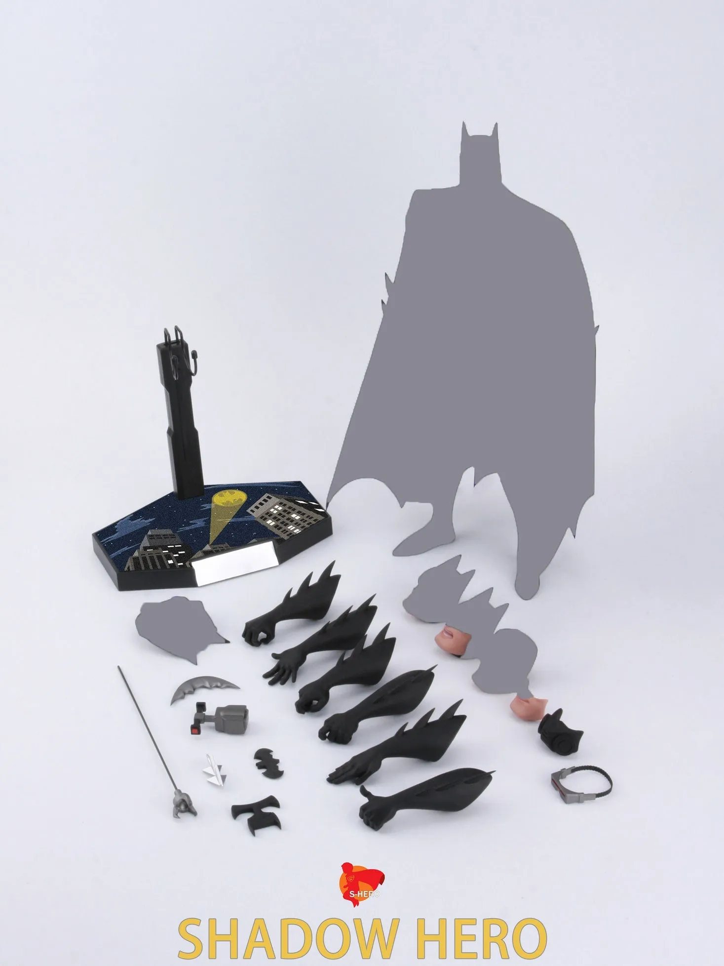 In-stock 1/6 S-Hero 1/6 SH006 Animation Shadow Hero Action Figure