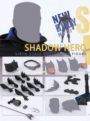 In-stock 1/6 S-Hero 1/6 SH006 Animation Shadow Hero Action Figure