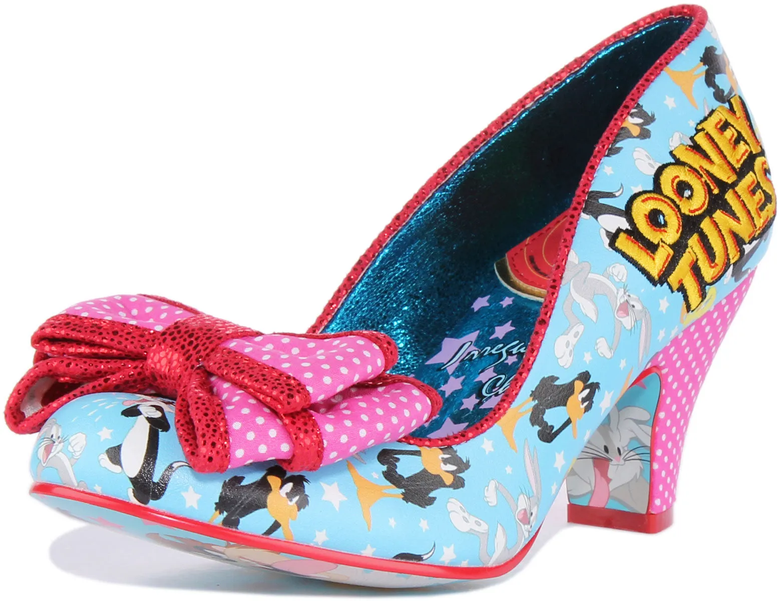 Irregular Choice Banjo Time In Blue For Women