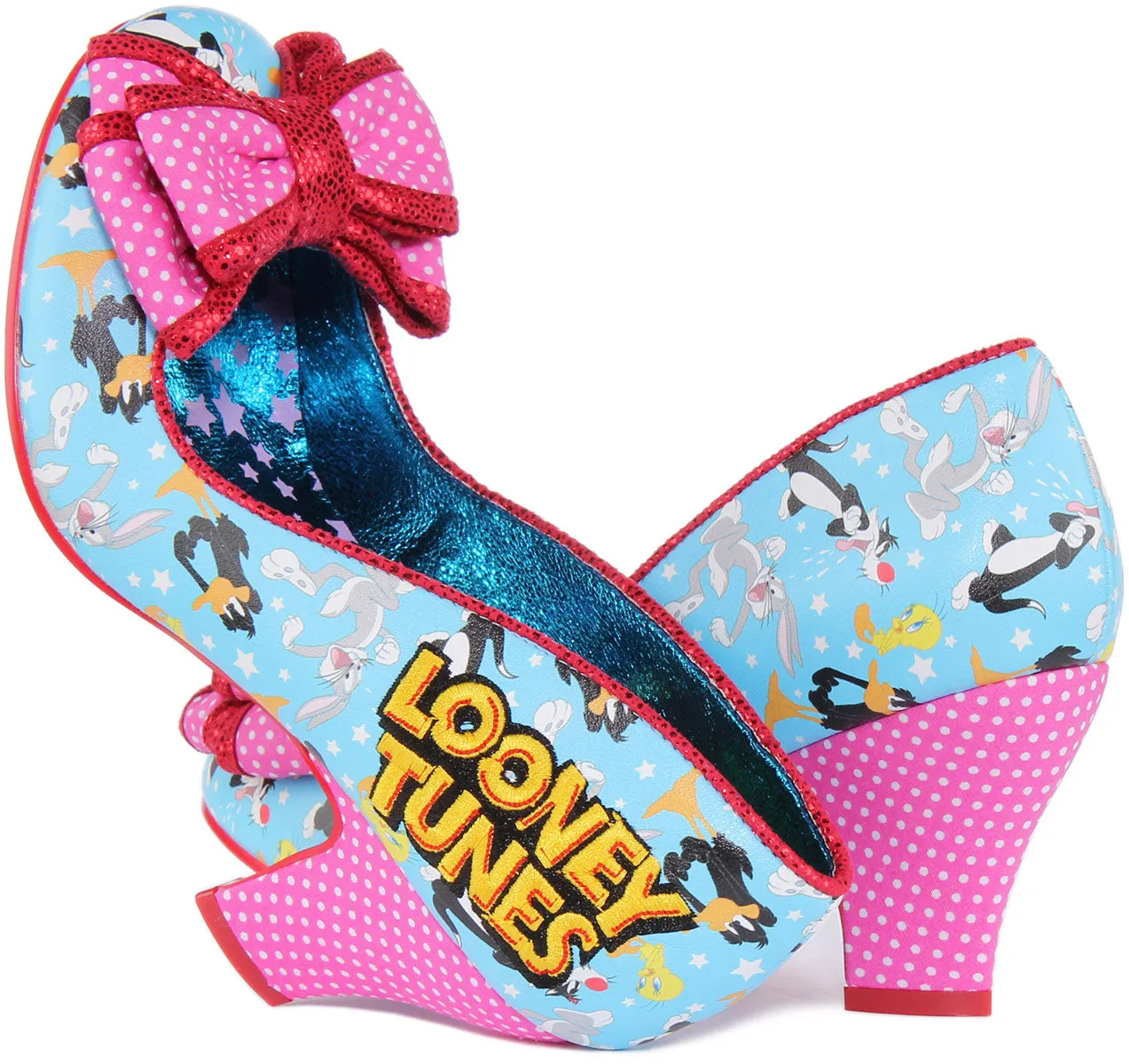 Irregular Choice Banjo Time In Blue For Women