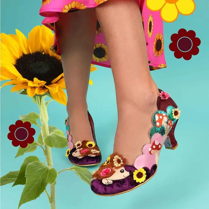 Irregular Choice Hedgerow Happiness Shoes