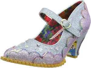 Irregular Choice Shortie Bread Shoes - Lavender & Blue