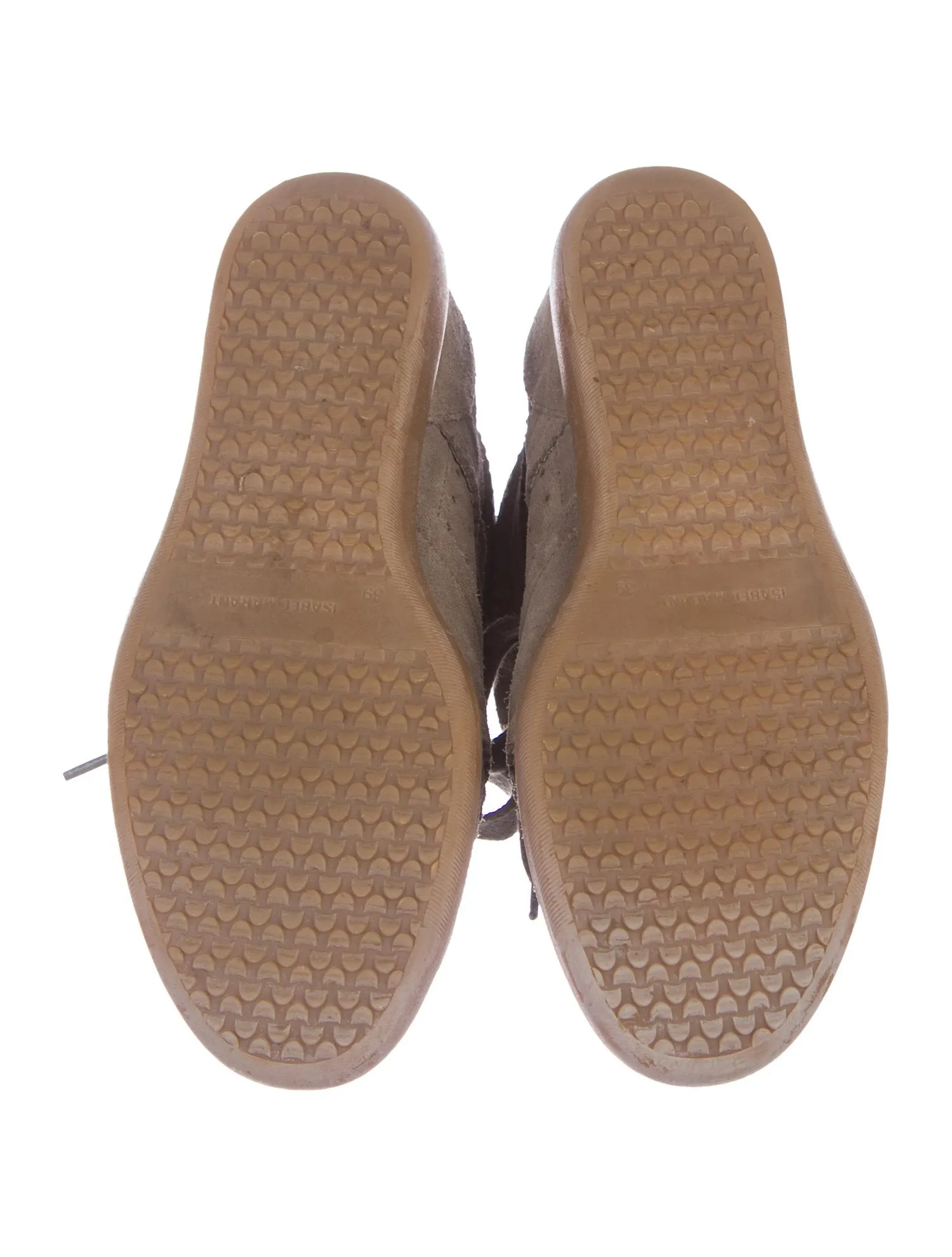 ISABEL MARANT Bobby Suede Wedge Sneakers Trainers Shoes  Ladies