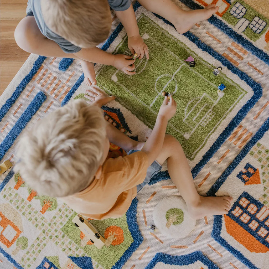 IVI Play Rug Traffic Blue Large