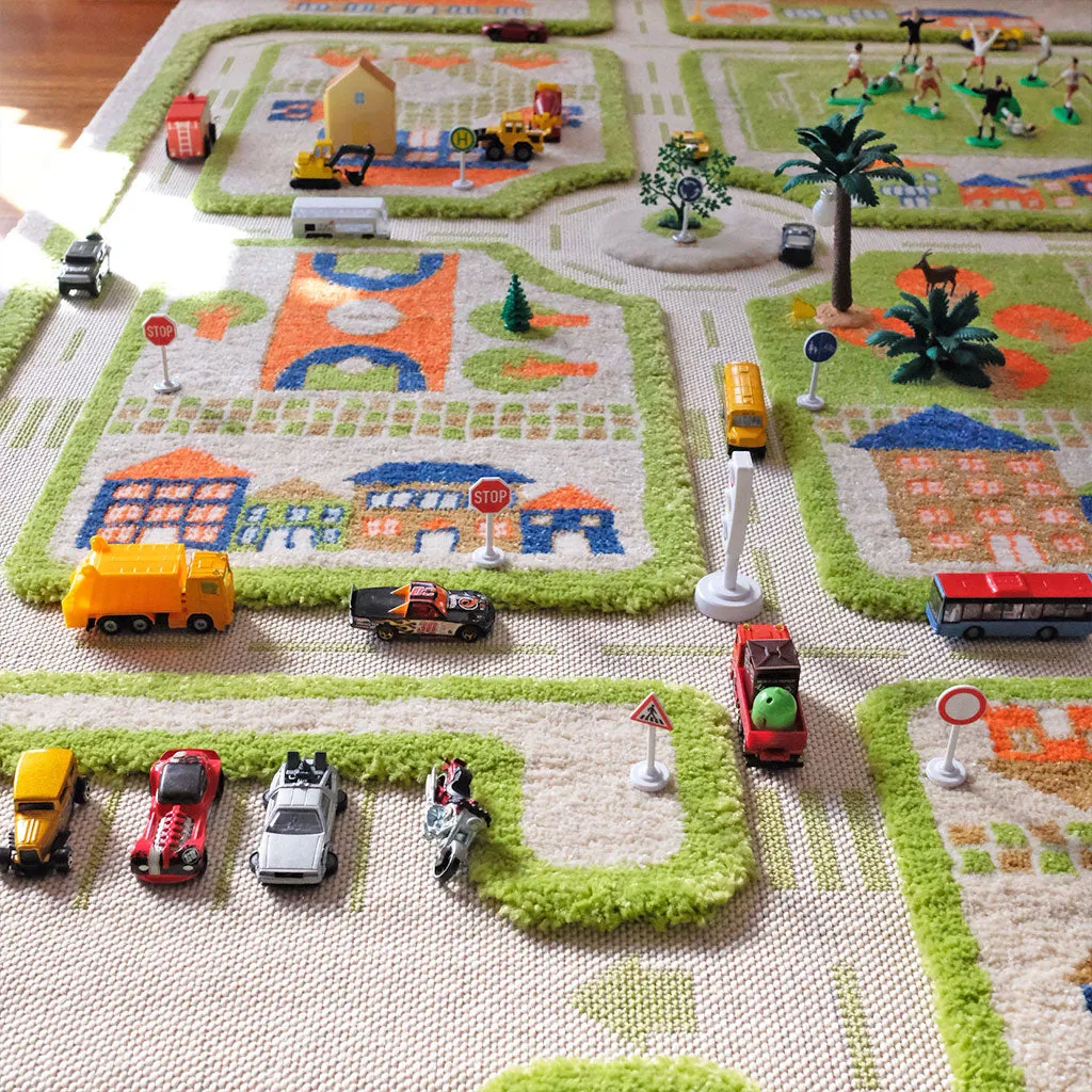 IVI Play Rug Traffic Green Large