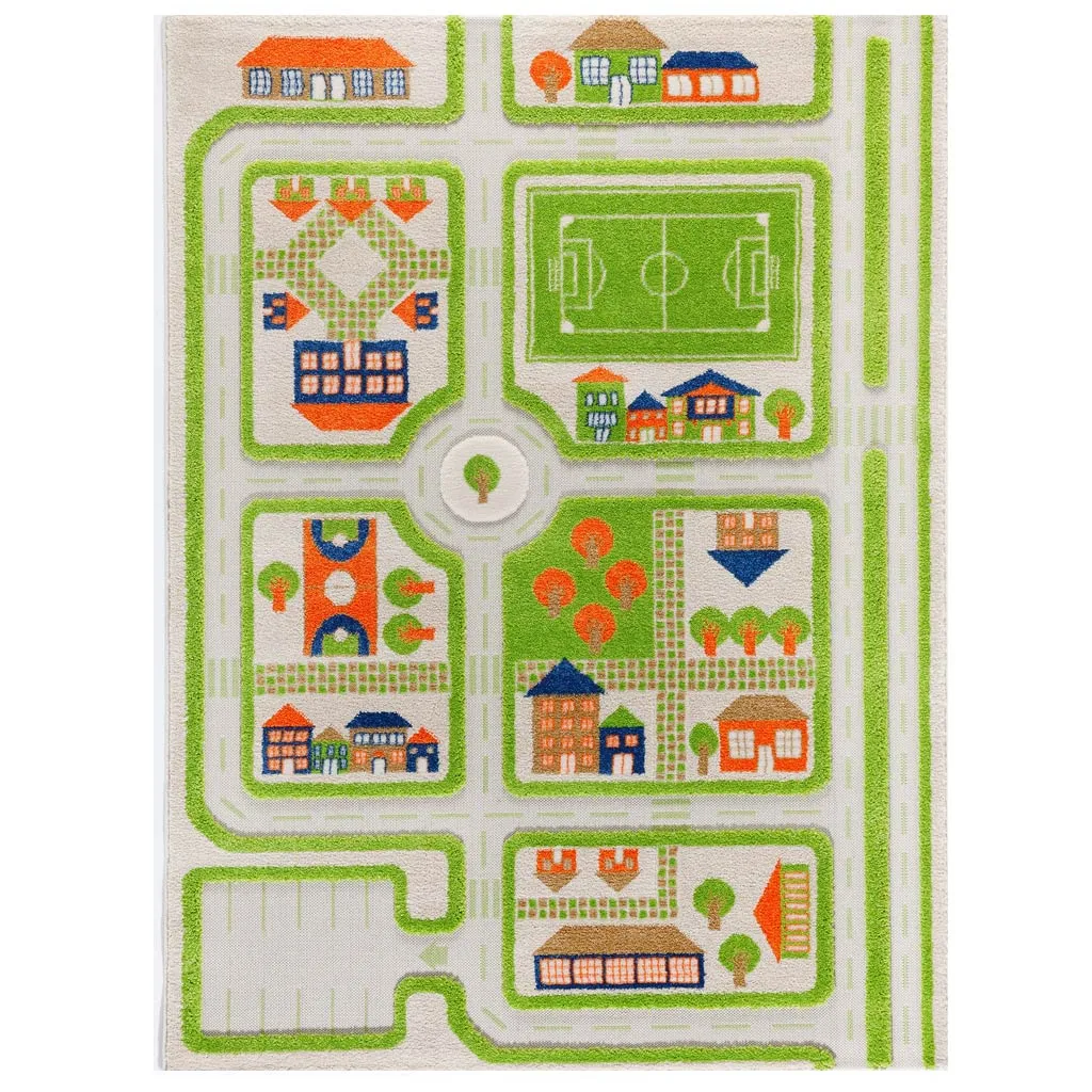IVI Play Rug Traffic Green Large