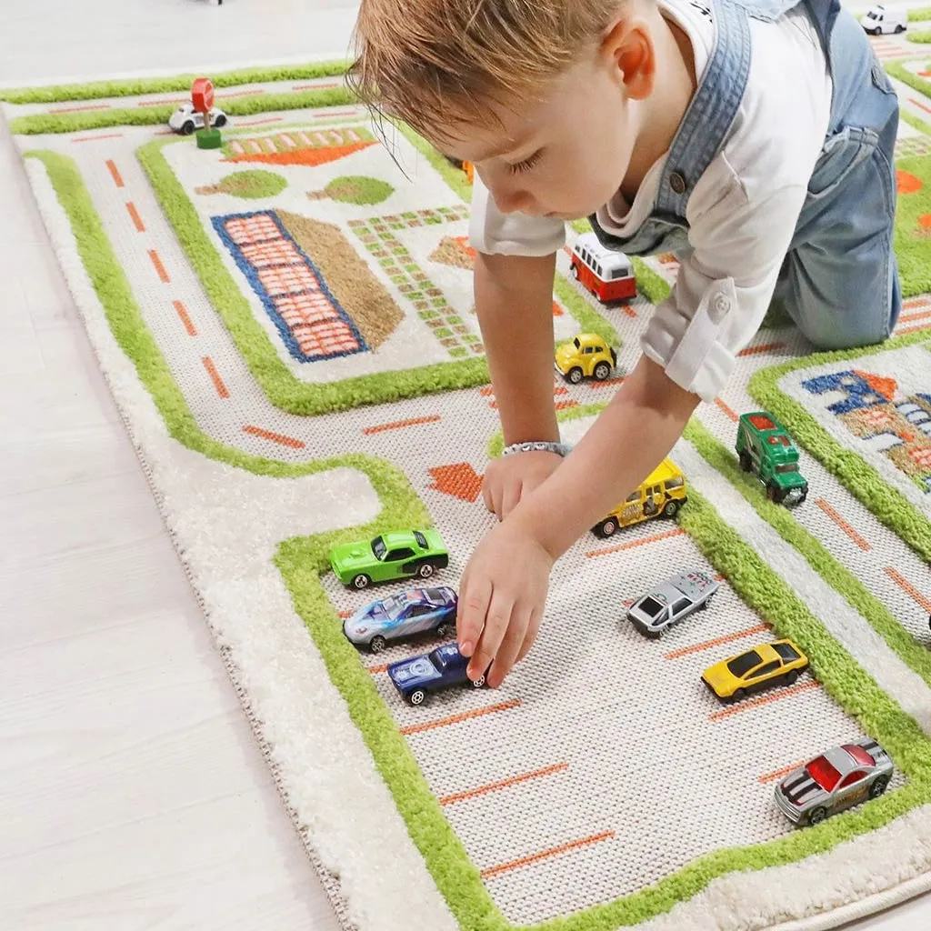 IVI Play Rug Traffic Green Large