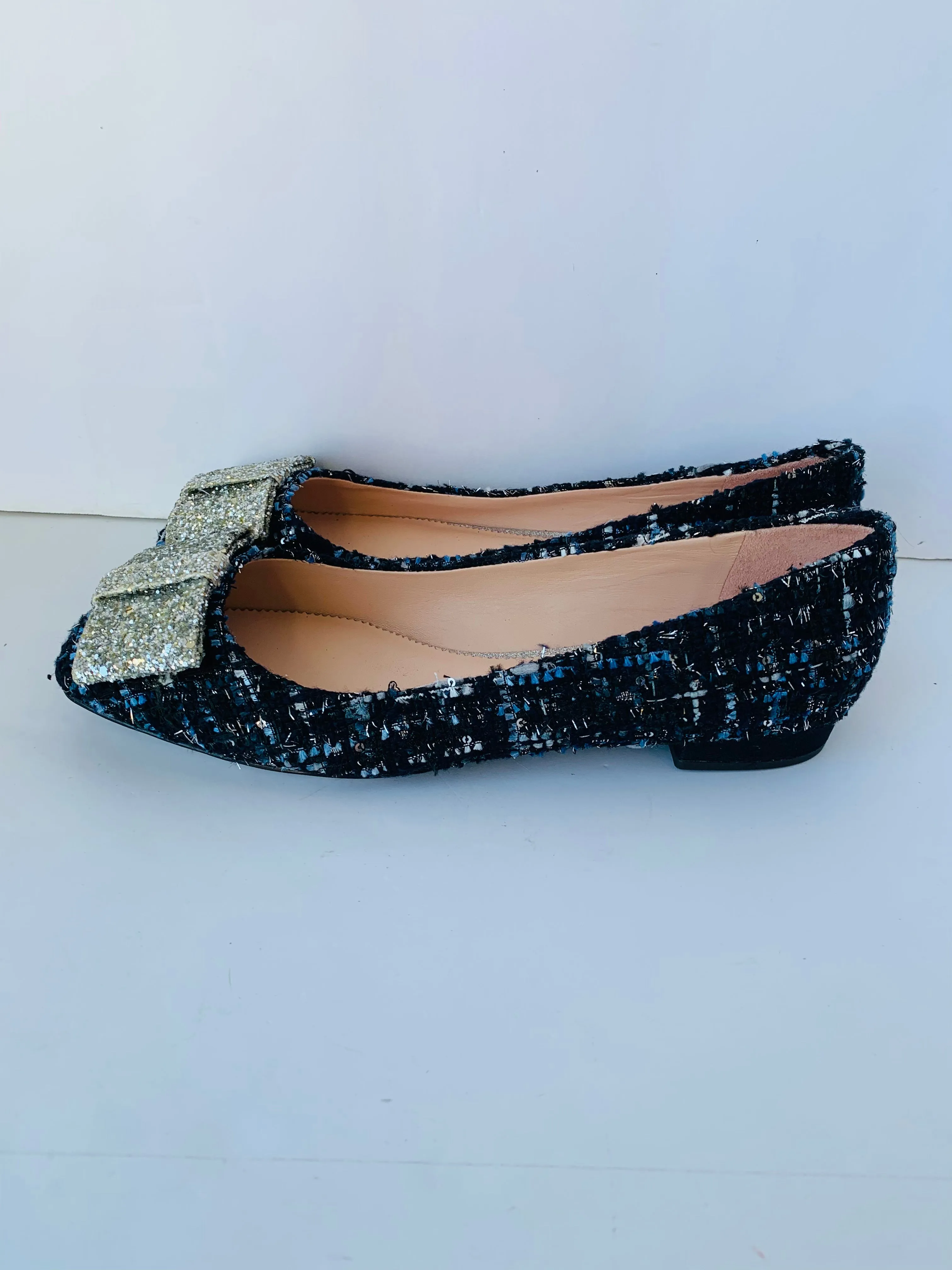 J. Crew Women’s Sally Ballet Flat in Tweed Size 10