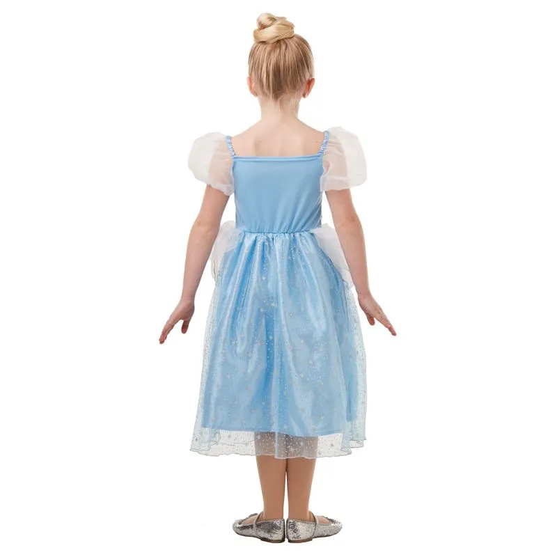 Kids Cinderella Glitter & Sparkle Costume - Size 3-5